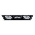  KIT QUADRA 3 NOIR LED 4000K 