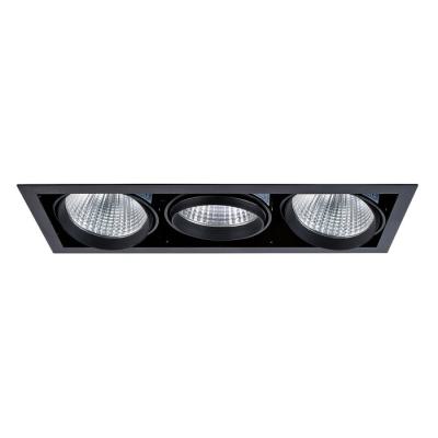  KIT QUADRA 3 NOIR LED 4000K 