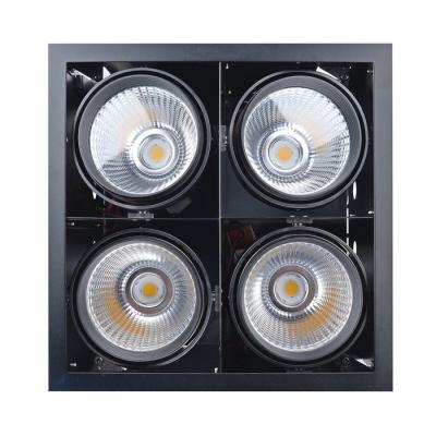  KIT QUADRA 4 NOIR LED 3000K 