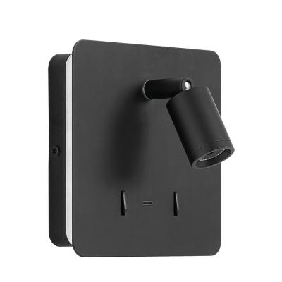  LIZEO 9,3W/3000K NOIR +USB-C 