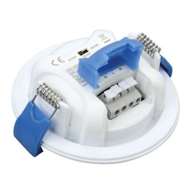  AQUAFLAT 6W 3CCT 27-30-40K BLC 