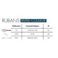  CONNECTEUR RUBAN SIMPLE COULEU 