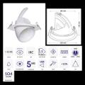  DOWNLIGHT SAMBA BLANC 28-38W S 