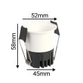 SOCA BLANC 6W 4000K 45MM 