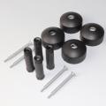 KIT FIXATIONS LONG NOIR 
