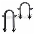  LOT DE 100 CLIPS FIX ATL 