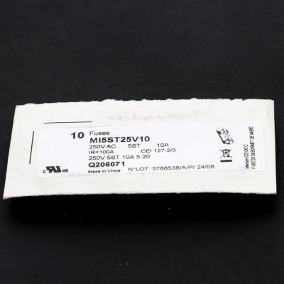  SACHET 10 FUSIBLES 10A 250 V 