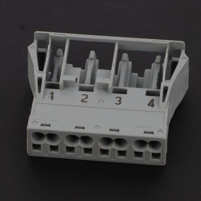  CONNECTEUR F ENC 4 POLES GRIS 