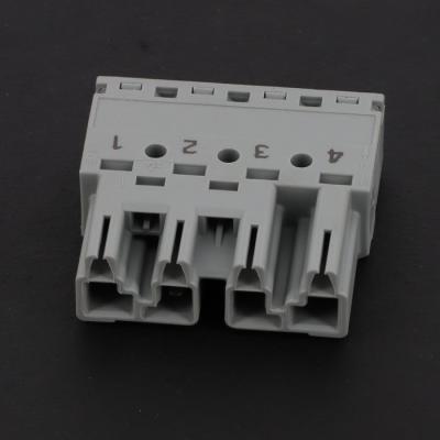  CONNECTEUR M 4 POLES GRIS 