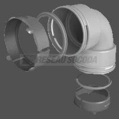  Coude PEHD 90� o90+joints 