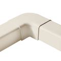  coude 90� � plat blanc 80x60 