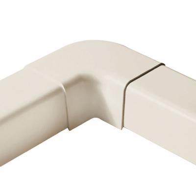  coude 90� � plat blanc 110x75 