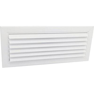  Gril lame courbe Al blc 40x10 