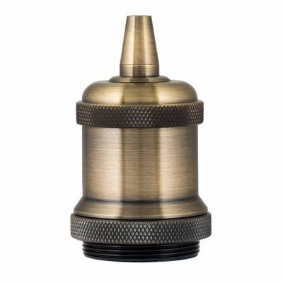  Douille Retro Alu E27 Bronze A 