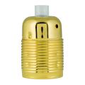  Douille M�tal Screw E27 Or 