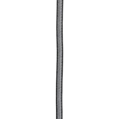  C�ble Textile 2C 3 mtr Argent 