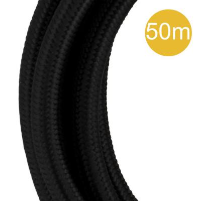  C�ble Textile 2C 50 mtr Noir 
