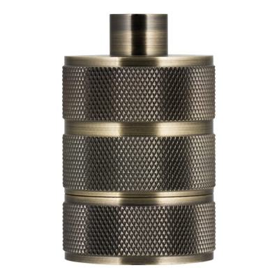  Douille Alu Grid E27 Bronze an 