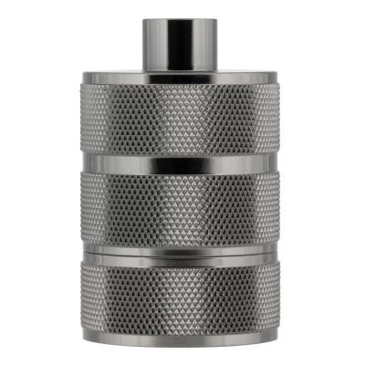  Douille Alu Grid E27 Noire 