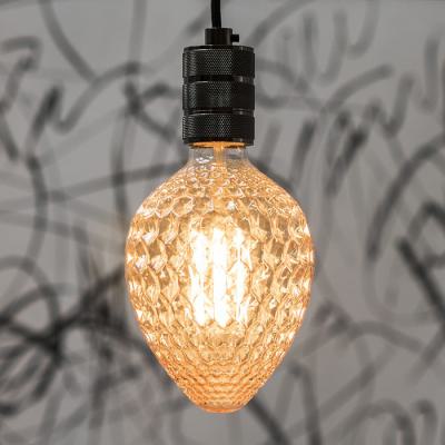  Douille Alu Grid E27 Noire 