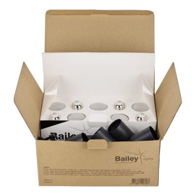  Pack 10 douilles+lampes LED E2 