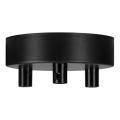  Rosace M�tal Noir Multi 3 Sort 