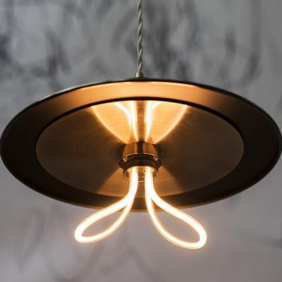  Abat-jour Slim 2 disques Bronz 