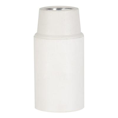  Douille E14 TP Lisse Blanche 