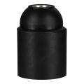  Douille E27 TP Lisse Noire 