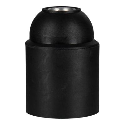  Douille E27 TP Lisse Noire 