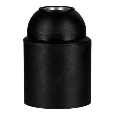  Douille E27 TP Lisse Noire 