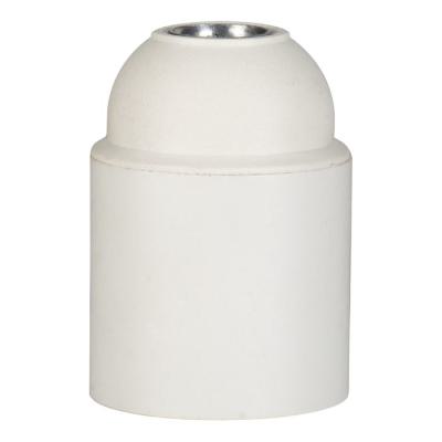  Douille E27 TP Lisse Blanche 