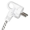  C�ble Textile 3C 3M Blanc/Noir 