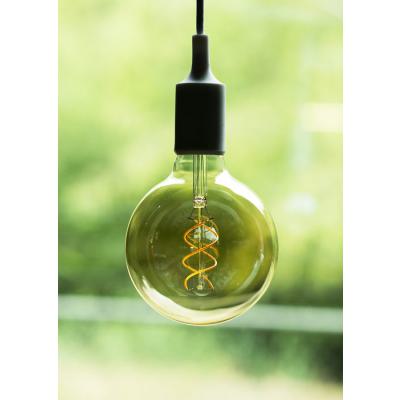  Suspension Silicone E27 Noir 