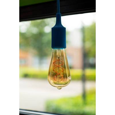  Suspension Silicone E27 Bleu 