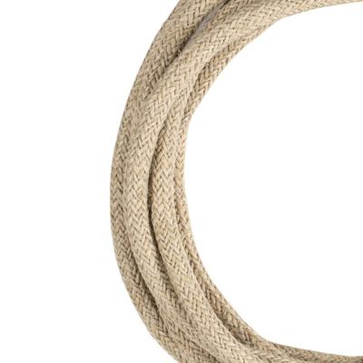  C�ble Textile Nature 2C 3M Jut 