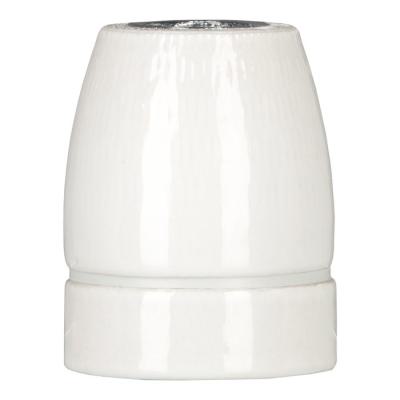  Douille Porcelaine E27 Blanche 