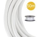  C�ble Textile 3C 50 mtr Blanc 