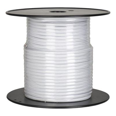  C�ble Textile 3C 50 mtr Blanc 