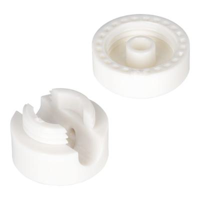  Serre-c�ble Mur Rond Blanc 