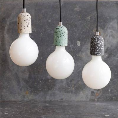  Suspension E27 Terrazzo Vert 1 