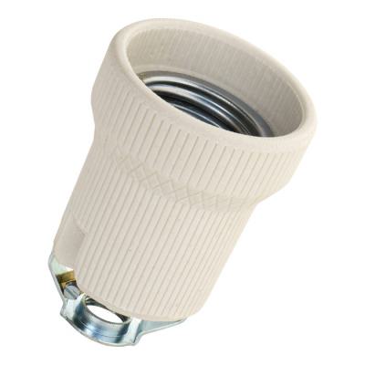  Douille Porcelaine E27 + suppo 