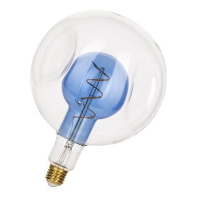  LED Duo G180 E27 4W Clair/Bleu 