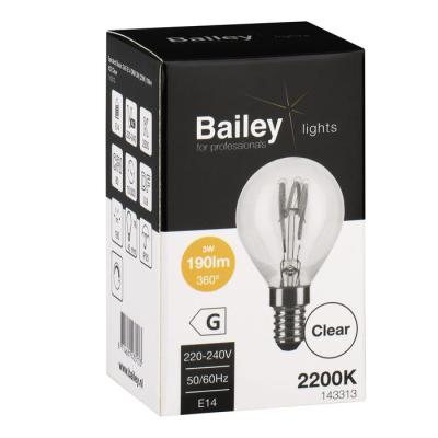  SPIRALED Basic G45 E14 3W Clai 