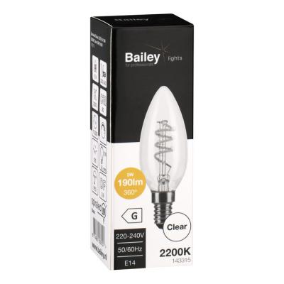  SPIRALED Basic C35 E14 3W  Cla 