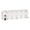  Pack 5xLED FIL Safe B22 2W 827 