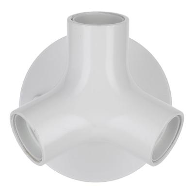  Plafonnier M�tal Trio E27 Blc 