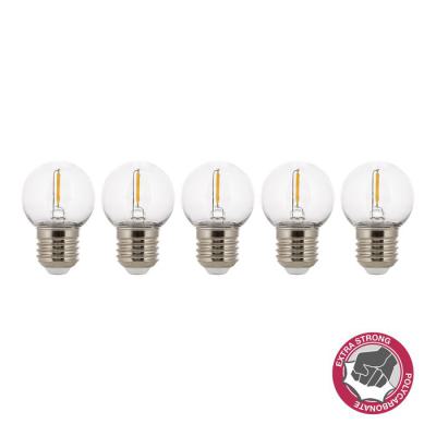  EcoPack 5 x LED FIL Safe E27 1 