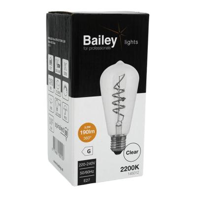  SPIRALED Alva ST64 E27 3W CL 1 