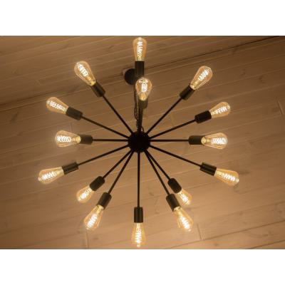  SPIRALED Alva ST64 E27 3W Or 1 